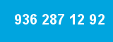 936 287 12 92 936 287 12 92